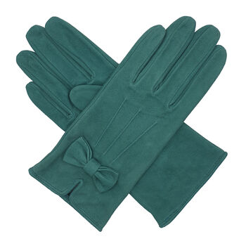 Kitty. Women's English Suede Gloves, 5 of 9