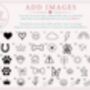 25mm Heart Lock Pet ID Tag, thumbnail 4 of 4