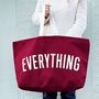 Extra Large ‘Everything’ Canvas Bag, thumbnail 11 of 12