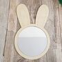 Personalised Childrens Bunny Mirror, thumbnail 2 of 2