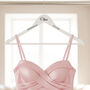 Diamante Embellished Wedding Dress Bridal Party Hanger, thumbnail 5 of 7