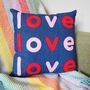 Love Love Love Cushion, thumbnail 6 of 7