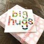 Glossy Big Hugs Card, thumbnail 3 of 5