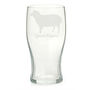 Personalised Sheep Engraved Glass, thumbnail 1 of 5