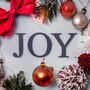 Joy Christmas Decoration For The Fireplace Or Mantle, thumbnail 5 of 5