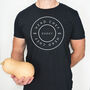 Minimalist Personalised Head Chef Organic T Shirt, thumbnail 3 of 4