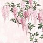 Wisteria Pink Mural, thumbnail 2 of 2
