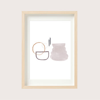Abstract 'Coffee Morning' Art Print, 2 of 3