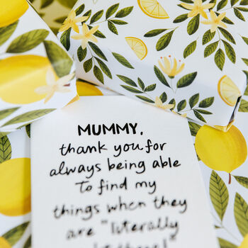 “Thank You For Finding My Things” Personalised Card For Mummy Or Daddy, 3 of 6
