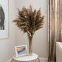 Artificial Large Pampas Flowers 12pc Set, thumbnail 4 of 5