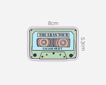 Taylor Swift Cassette Eras Tour Sticker, 2 of 2