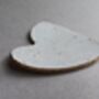 Heart Shaped Clay Valentine Ring Dish, thumbnail 10 of 10