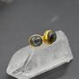 Labradorite Sterling Silver Stud Earrings, thumbnail 5 of 9