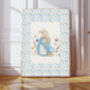 Bunny Rabbit Vintage Book Art Print, thumbnail 1 of 3