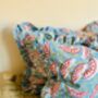 Boho Frill Cushion, thumbnail 1 of 4