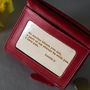 Personalised Wooden Wallet Insert Card, thumbnail 5 of 5