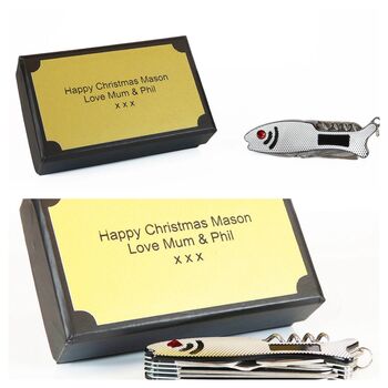 Personalised Fishing Multi Function Pocket Tool, 5 of 9