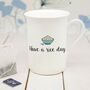 Personalised Romantic Pun Bone China Mug, thumbnail 7 of 12