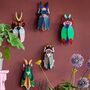 Giant Japanese Beetle Slot Together Wall Decoration, thumbnail 3 of 5