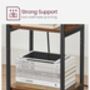 Slim Side Table With Built In Charging Station, thumbnail 6 of 9