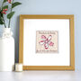 Personalised Flower Thinking Of You Card, thumbnail 4 of 12