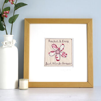 Personalised Flower Thinking Of You Card, 4 of 12