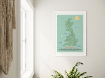 UK Map Children's Print, 2 of 4