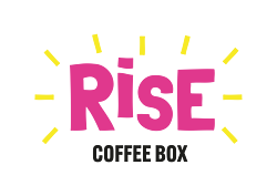 Rise coffee box logo