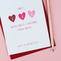 'Days Until We're Married' Wedding Countdown Card, thumbnail 7 of 7