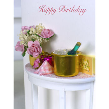 Birthday Champagne Luxury Card, 2 of 9