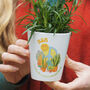 Rooting For Me Plant Pot Gift For Mum, thumbnail 2 of 4