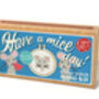 Have A Mice Day! Mini Matchbox Cross Stitch Kit, thumbnail 3 of 6