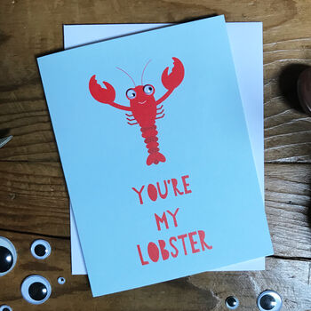 You're My Lobster Valentines Card, 2 of 2
