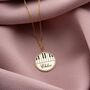 Personalised Piano Necklace With Name, thumbnail 4 of 10