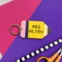 Personalised Teacher Gift Pencil Keyring, thumbnail 4 of 5