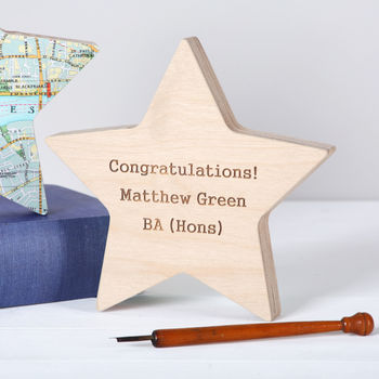 Map Location Star Gift Ornament, 5 of 8