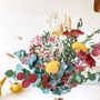 Mixed Eucalyptus Bouquet With Achillea And Gypsophila, thumbnail 2 of 5