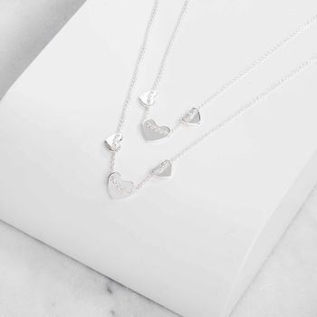 Sterling Silver Heart Necklace, 3 of 4