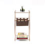 Handmade Console Table In Copper With Magazine Holder, thumbnail 7 of 7
