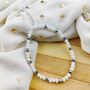 Adjustable White Crystal Beads Elegant Daily Bracelet, thumbnail 4 of 8