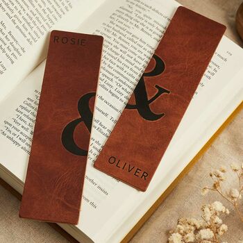 Personalised Couples Bookmark Set, 3 of 5