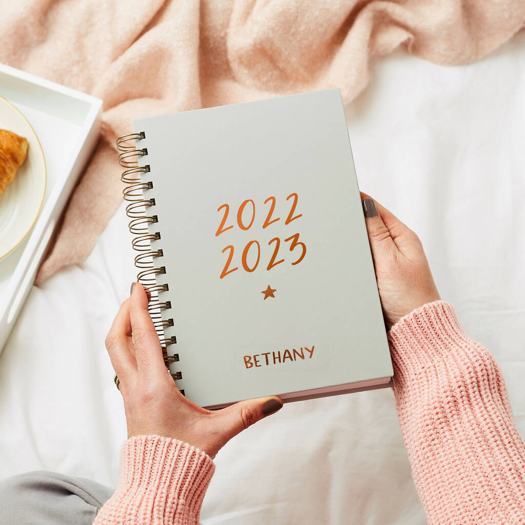 Personalised Script 2022/23 Mid Year Diary, 1 of 10