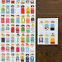 Mini Peg People Birthday Card, thumbnail 4 of 5