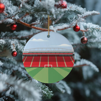 Any Football Stadium Illustrated Christmas Decoration, 6 of 8