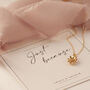 Gold And Sterling Silver Dainty Daisy Necklace, thumbnail 2 of 12