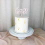 Any Age Happy Birthday Cake Topper, thumbnail 4 of 7
