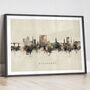 Stockport Skyline Cityscape Art Print, thumbnail 12 of 12