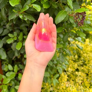 Rose Quartz Crystal Soap With Real Crystal Inside, 4 of 7