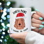 Santa Paws Christmas Dog Gift Mug, thumbnail 10 of 12