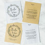 10 ‘Bride To Bee’ Hen Party Seed Packet Favours, thumbnail 5 of 7